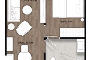 1 Bedroom Apartment in Karon Area, Phuket at VIP Venus Karon