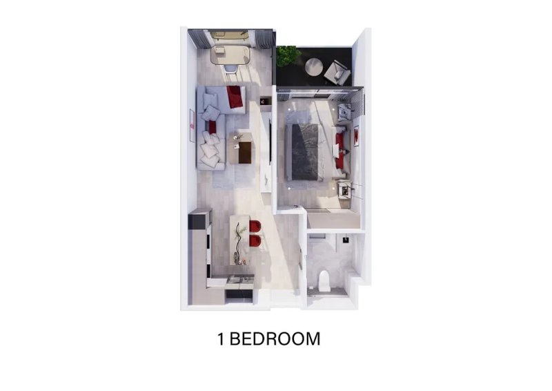 1 Bedroom Apartment in Rawai, Phuket at Wallaya Residence Nai Harn