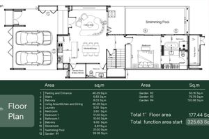 Modern two-storey villa with private pool in Talang, Phuket at Rachada Pool Villa