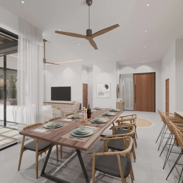 3 Bedroom Villa with pool in Rawai, Phuket in Ka Village Complex