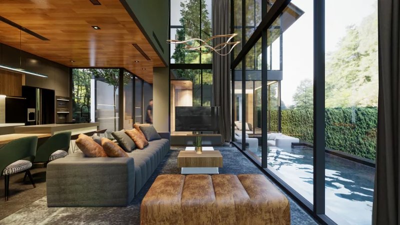 Two-storey 4 Bedroom Villa in Bang Tao, Phuket at Rainpalm Villas