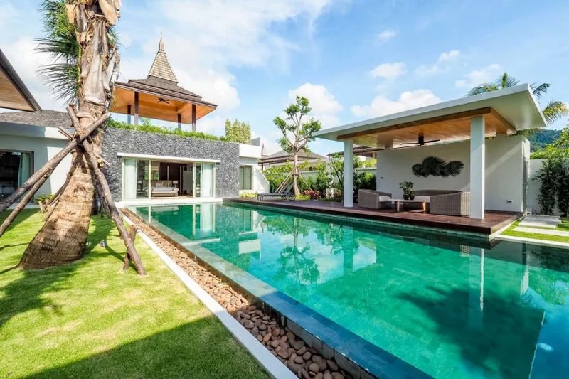 Tropical 3 bedroom villa with pool in Bang Tao area, Phuket at Botanica Forestique