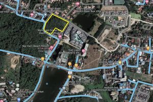 Land plot of 6.45 rai at Nai Harn beach, Phuket