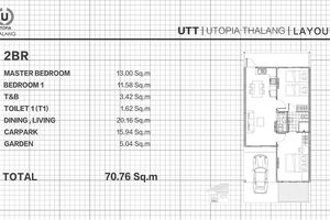 2 Bedroom Villa in Talang area, Phuket in Utopia Thalang