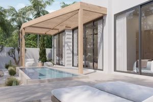 วิลล่า 2 ห้องนอนพร้อมสระว่ายน้ำในถลางภูเก็ตที่ซันไรส์เอสเตท