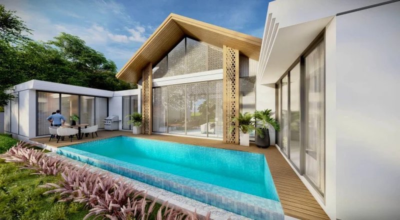 3 Bedroom Villa with private pool in Bang Tao, Phuket at The Ozone Grand Residences