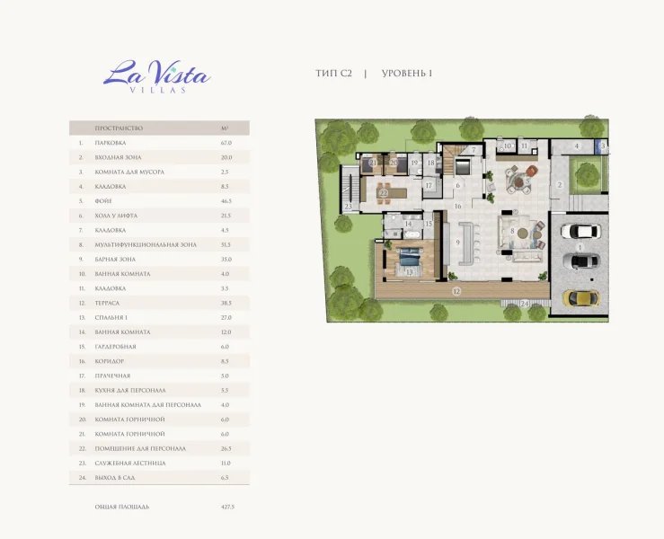 5 Bedroom Four-level villa with pool in Chalong, Phuket at La Vista Luxury villas