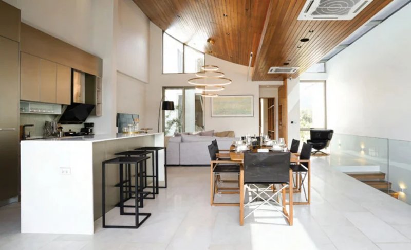 Two-storey villa with 4 bedrooms and a swimming pool in Talang area, Phuket in The Trinity Village