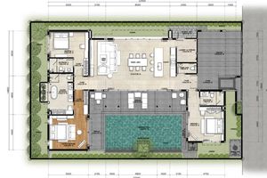 3 Bedroom Villa with pool in Cherng Talai area, Phuket in Bougainvillea Villa