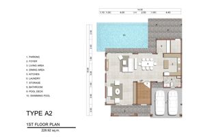 Two-storey villa with pool near Bang Tao, Phuket in Above Element