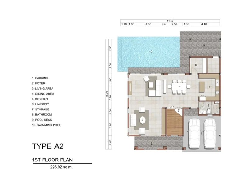 Two-storey villa with pool near Bang Tao, Phuket in Above Element