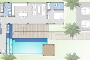 3 Bedroom Villa with Pool in Rawai Area, Phuket at Villa Sunpao