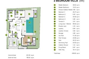 3 Bedroom Bang Tao Phuket Villa at The Breeze villas