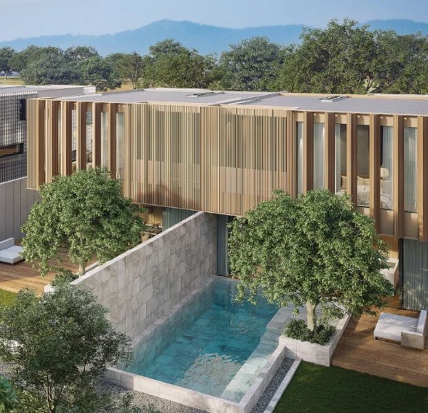 3 bedroom villa with private pool 10 minutes from Bang Tao Beach, Phuket, Thailand at Mono Oxygen