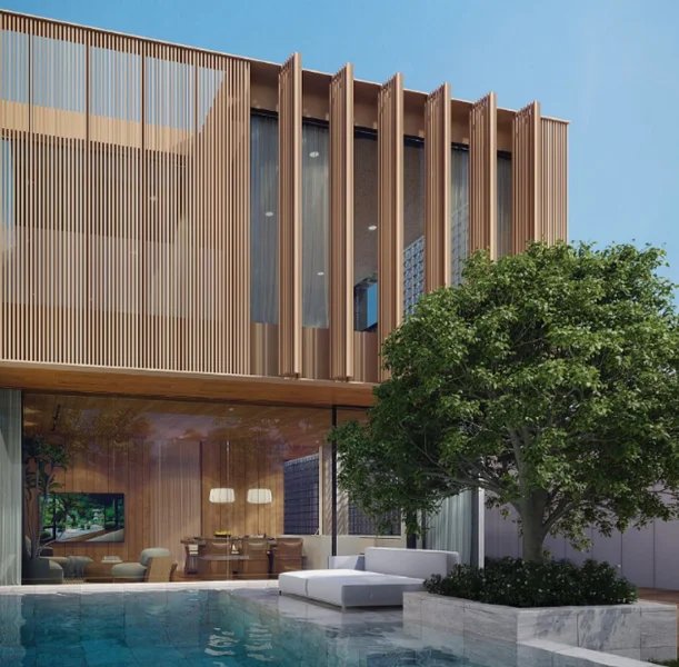 3 bedroom villa with private pool 10 minutes from Bang Tao Beach, Phuket, Thailand at Mono Oxygen