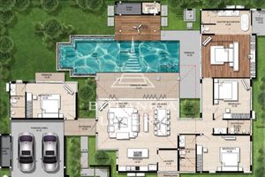 4 Bedroom Villa with Pool in Talang, Phuket at Botanica Prestige