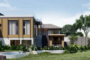 Modern 4 bedroom villa with private pool in Talang area, Phuket at Alisha Garden View