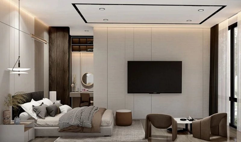 Modern 4 bedroom villa with private pool in Talang area, Phuket at Alisha Garden View