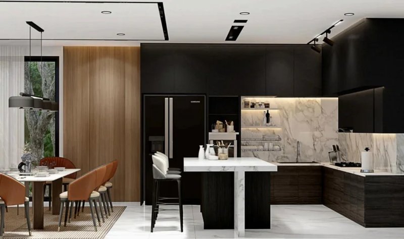 Modern 4 bedroom villa with private pool in Talang area, Phuket at Alisha Garden View