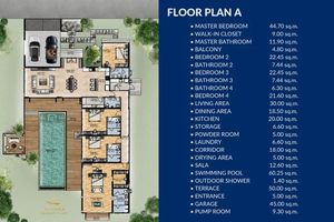 Modern 4 bedroom villa with private pool in Talang area, Phuket at Alisha Garden View