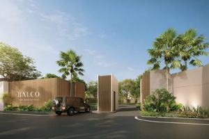 Three-level villa with 4 bedrooms, swimming pool in Laguna area, Phuket in Balco Lagoon Cherngtalay Phuket complex