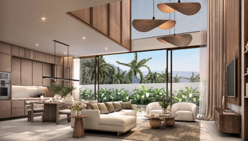 Three-level villa with 4 bedrooms, swimming pool in Laguna area, Phuket in Balco Lagoon Cherngtalay Phuket complex