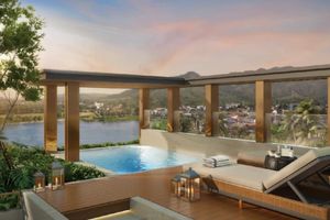 Three-level villa with 4 bedrooms, swimming pool in Laguna area, Phuket in Balco Lagoon Cherngtalay Phuket complex