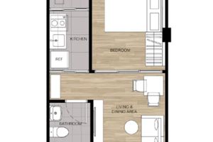 1 Bedroom Apartment in Kathu Area, Phuket at Dcondo Cove Complex