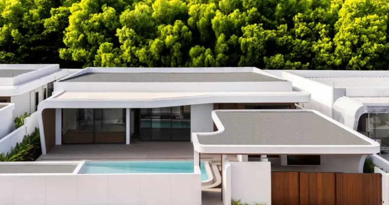 villa in Choeng Thale