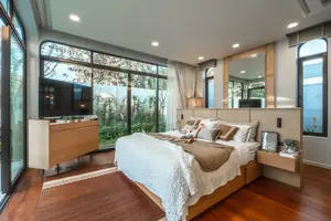 ห้องนอนของวิลล่า ในเทพกระษัตรี