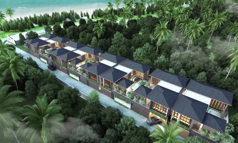 Two-storey 3 bedroom villa with private pool in Bang Tao, Phuket at Dareeya Villas Complex