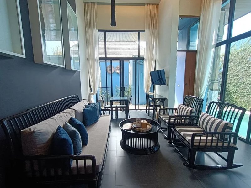 Finished 1 bedroom villa with pool in Cherng Talai area, Phuket at Wings Villas