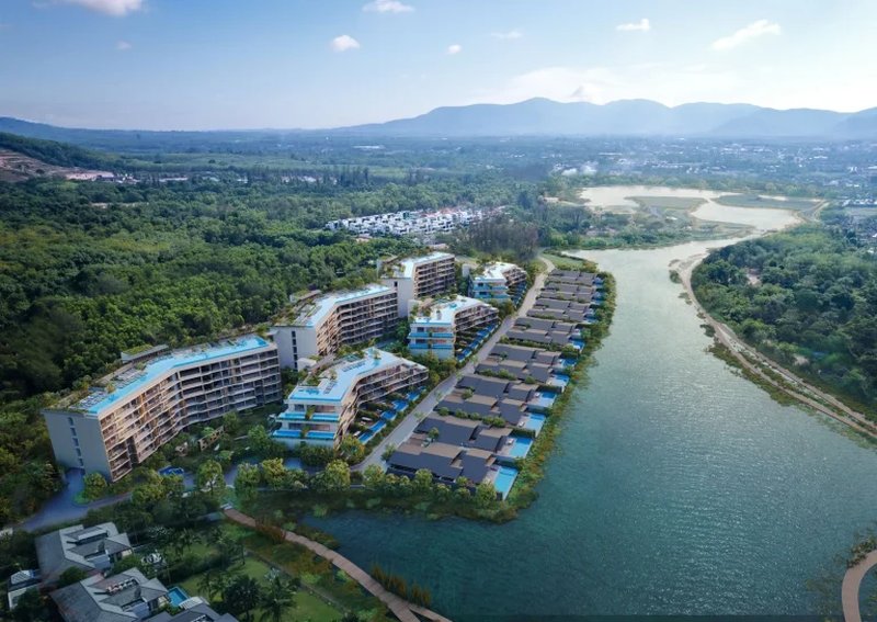 3 Bedroom Apartment next to the Lagoon, Phuket at Laguna Lakelands Waterside Residences