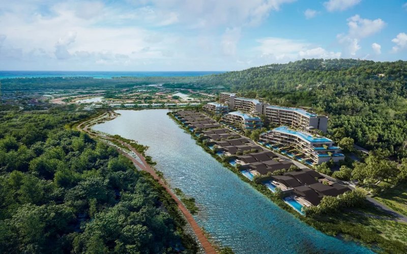3 Bedroom Apartment next to the Lagoon, Phuket at Laguna Lakelands Waterside Residences