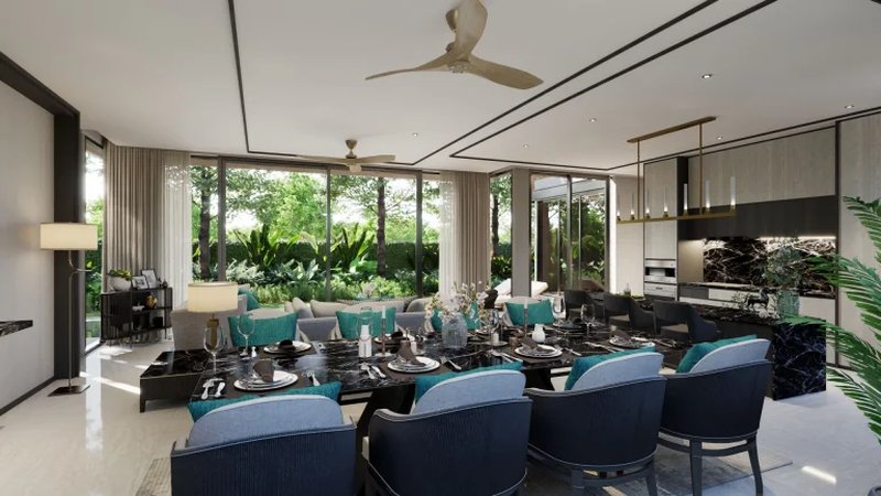 Luxury 4 Bedroom villa with private pool in Bang Tao area, Phuket at The Ozone Grand Residences