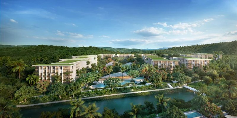 2 Bedroom Apartment 50 meters from Bang Tao Beach, Phuket in Gardens of Eden