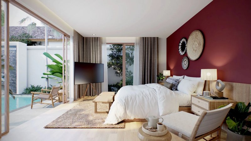 3 Bedroom villa with private pool near Nai Yang Beach, Phuket at Phuvista 3 Naiyang Complex