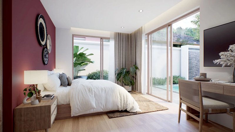 3 Bedroom villa with private pool near Nai Yang Beach, Phuket at Phuvista 3 Naiyang Complex