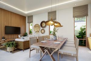 4 Bedroom villa with private pool near Nai Yang Beach, Phuket at Phuvista 3 Naiyang Complex