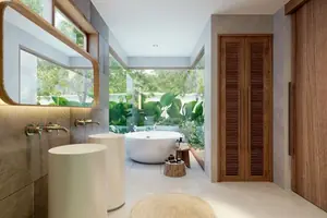 Bathroom of villa in Chalong