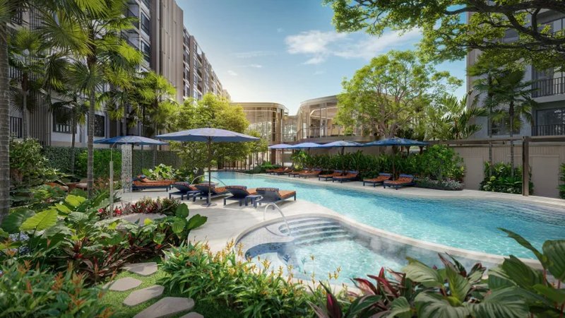 2 Bedroom Apartment in Bang Tao Area, Phuket at The Base Chenrgtalay