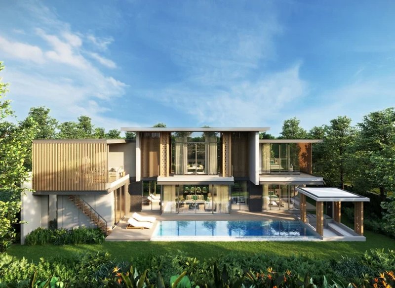 Luxury 4 Bedroom villa with private pool in Bang Tao area, Phuket at The Ozone Grand Residences