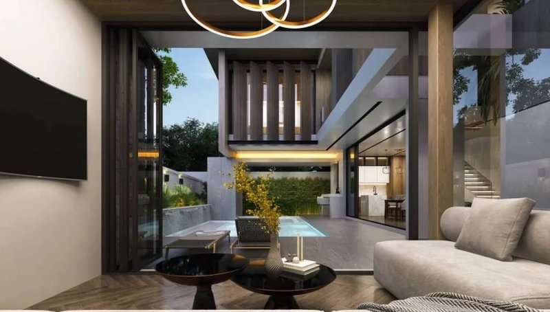 วิลล่าสองชั้น 3 ห้องนอนพร้อมสระว่ายน้ำส่วนตัวในบางเทา,ภูเก็ตที่ดารียาวิลล่าคอมเพล็กซ์