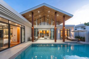 4 Bedroom Villa with Private Pool in Talang Area, Phuket at Rungtiva Private Pool Villas