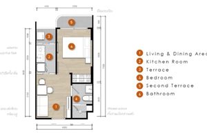 1 Bedroom apartment in Bang Tao, Phuket in the new complex So Lagoon Cherngtalay