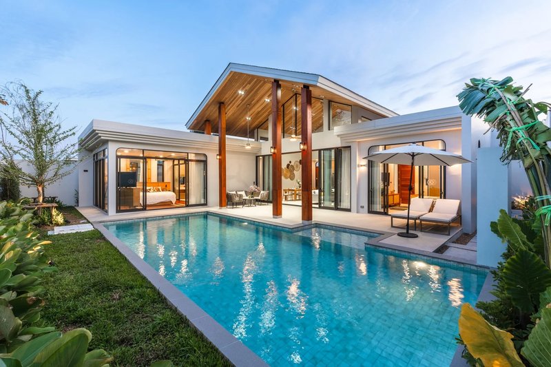 3 Bedroom Villa with Private Pool in Talang, Phuket at Rungtiva Private Pool Villas