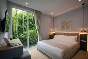 Bedroom of villa in Mai Khao
