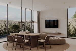 Двухэтажная вилла с 2 спальнями и частным бассейном в районе Банг Тао, Пхукет в новом проекте Rise Villas