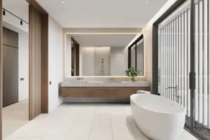 Bathroom of villa in Ко Каео