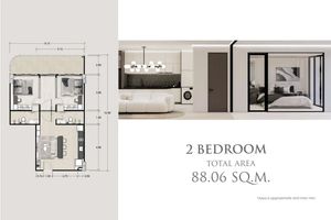 2 Bedroom Apartment near Kata Beach, Phuket in the new Ever Prime Condominium complex